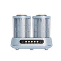 Double-cavity washing machine - small, automatic, portable mini washing cup for cleaning socks, underwear, and lingerie