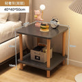 Bedside table bedside small table casual rental house small square table sofa side table bedroom simple for home storage rack