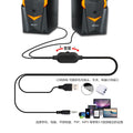 Yu times jt-813 mobile phone and computer head dual-use single-plug dual-plug wearable headset microphone gaming headset with microphone