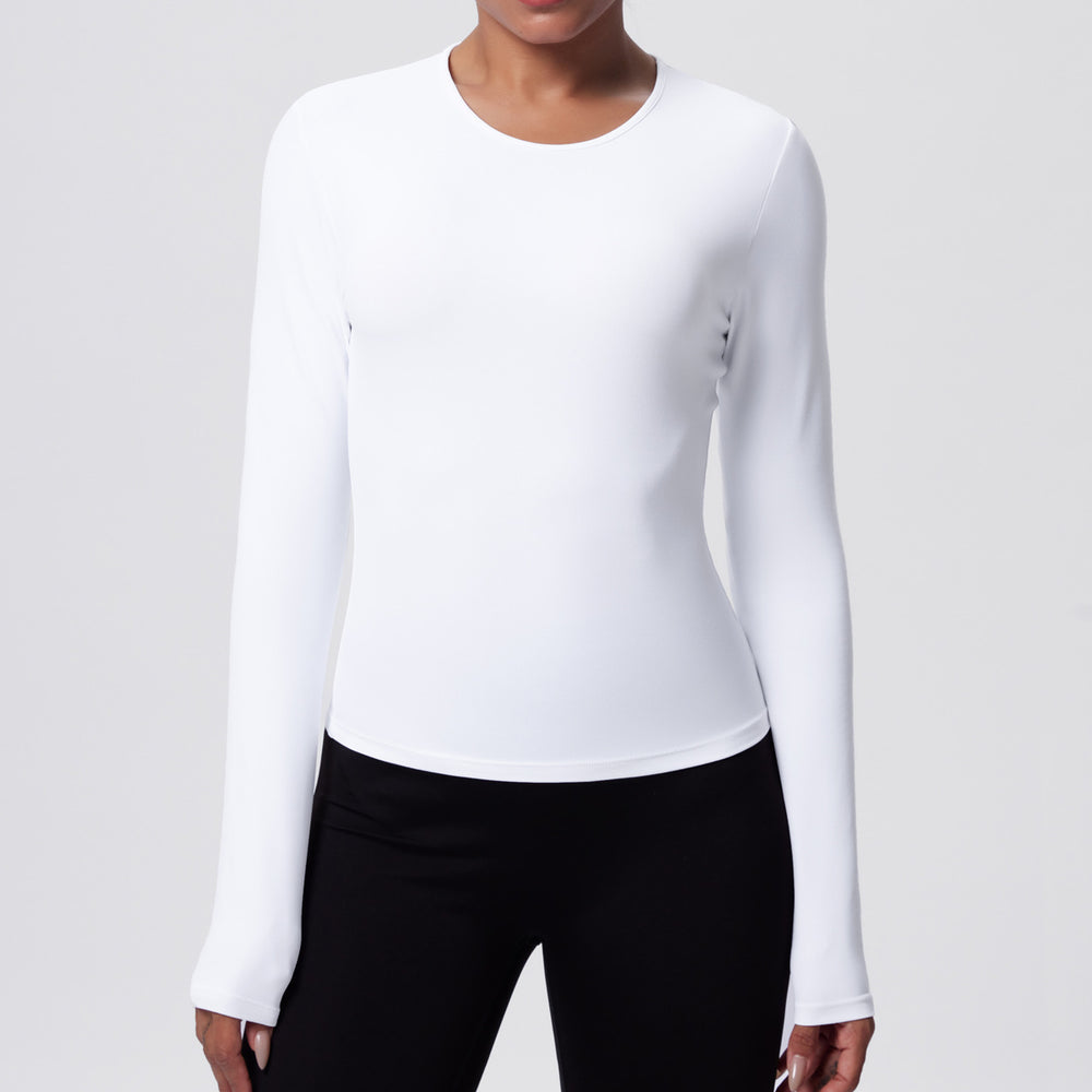 New casual sporty t-shirt - slim fit, quick-dry, breathable yoga top for women - perfect for running, training, and fitness