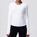 New casual sporty t-shirt - slim fit, quick-dry, breathable yoga top for women - perfect for running, training, and fitness