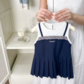 [summer clothing big sale free shipping] girls' fashionable children's suspender fake two-piece shorts summer  new style for children