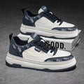 Men's shoes 2026 spring new breathable athletic casual sneakers men's shoes thick sole height increasing white student trendy shoes