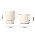 Multifunctional foldable water kettle, portable health kettle, stainless steel kettle, electric kettle for business trips and travel, cross-border e-commerce