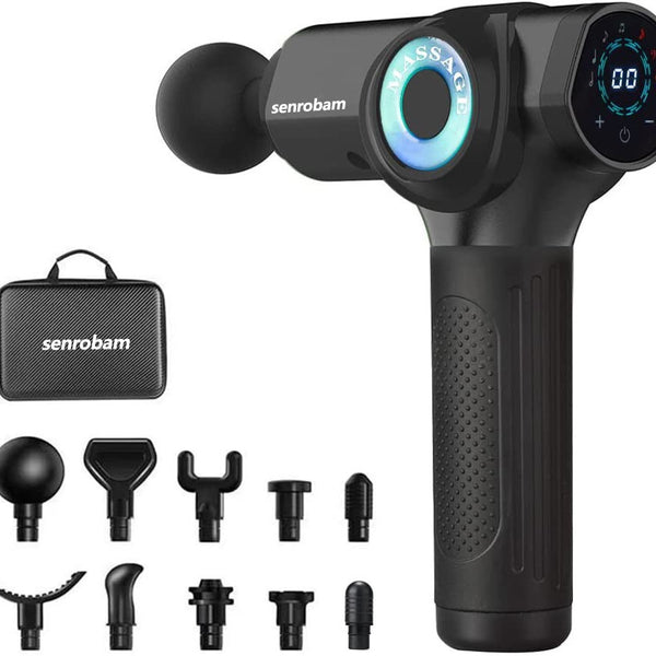 Fascia Gun Muscle Relaxer Sports Fitness Equipment Professional Grade Neck Gun Electric Massager Leg Vibration Mute