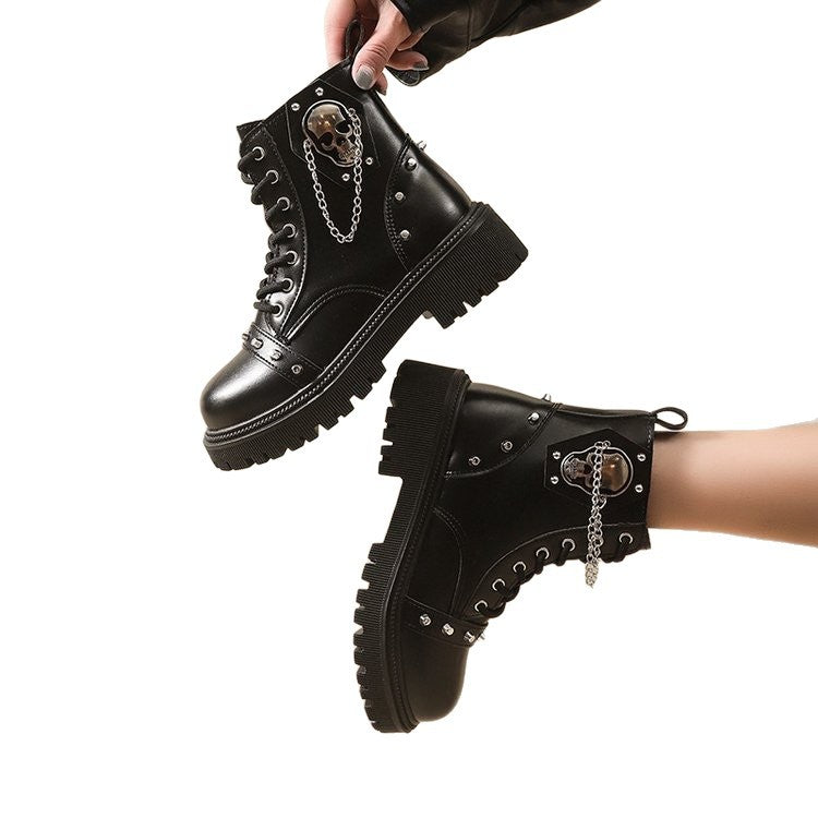 autumn new arrivals: plus-size women's boots for cross-border e-commerce, sizes 35-42, chunky sole martin boots, dropshipping available for  and