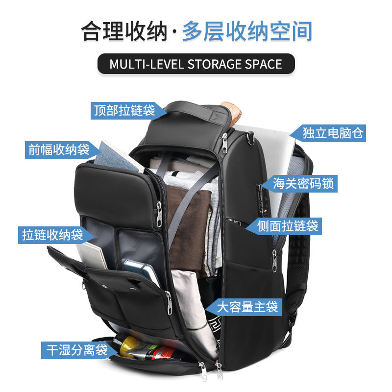 Source new ski backpack waterproof outdoor multi-function large-capacity snowboard ski bag hiking backpack