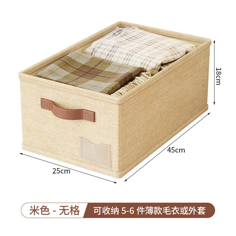 New little red flower divided storage box, underwear organizer, pp board clothes and pants storage solution, clothing storage box