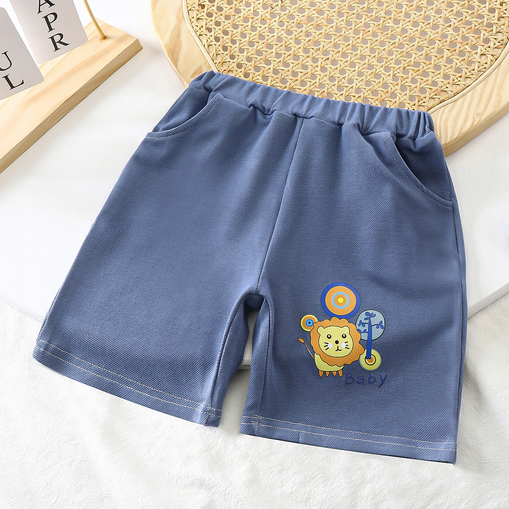 Summer kids' denim shorts: new styles for boys and girls, wash-free shorts for babies, stretchy casual shorts for toddlers and young children