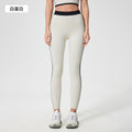 New fashion color block yoga pants - high elasticity, shaping, fitness leggings - barely there feel, peach lift, tight fit - women's d25045