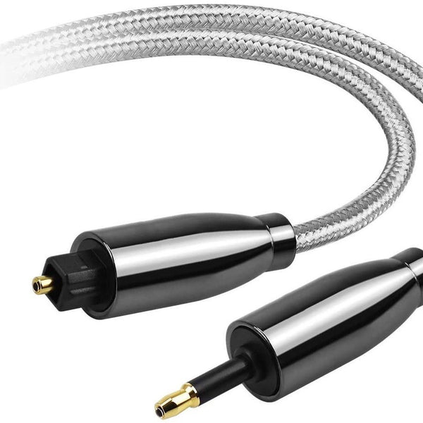 Wholesale digital fiber optic audio output into SPDIF5.1/7.1 power amplifier audio 90 degree elbow fiber optic audio cable