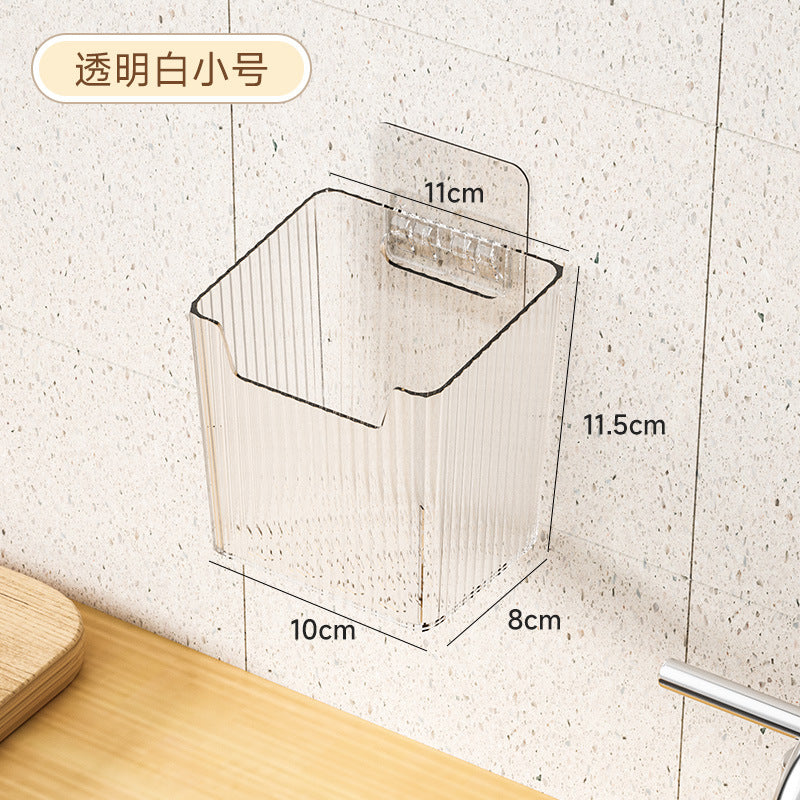 Kitchen onion, ginger and garlic storage basket, no punching wall hanging handy gadget, ginger and garlic basket, spice storage rack, storage box