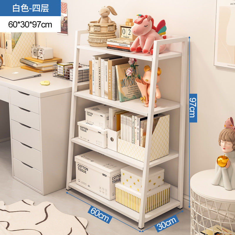 Shelf Multi-layer storage shelf Floor-to-ceiling office locker Shelf Layered shelf Living room display Cabinet with door