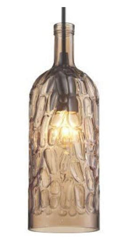 Wine bar chandelier retro industrial style wine bottle lamp restaurant clothing store creative personality wrought iron bar wine bottle chandelier