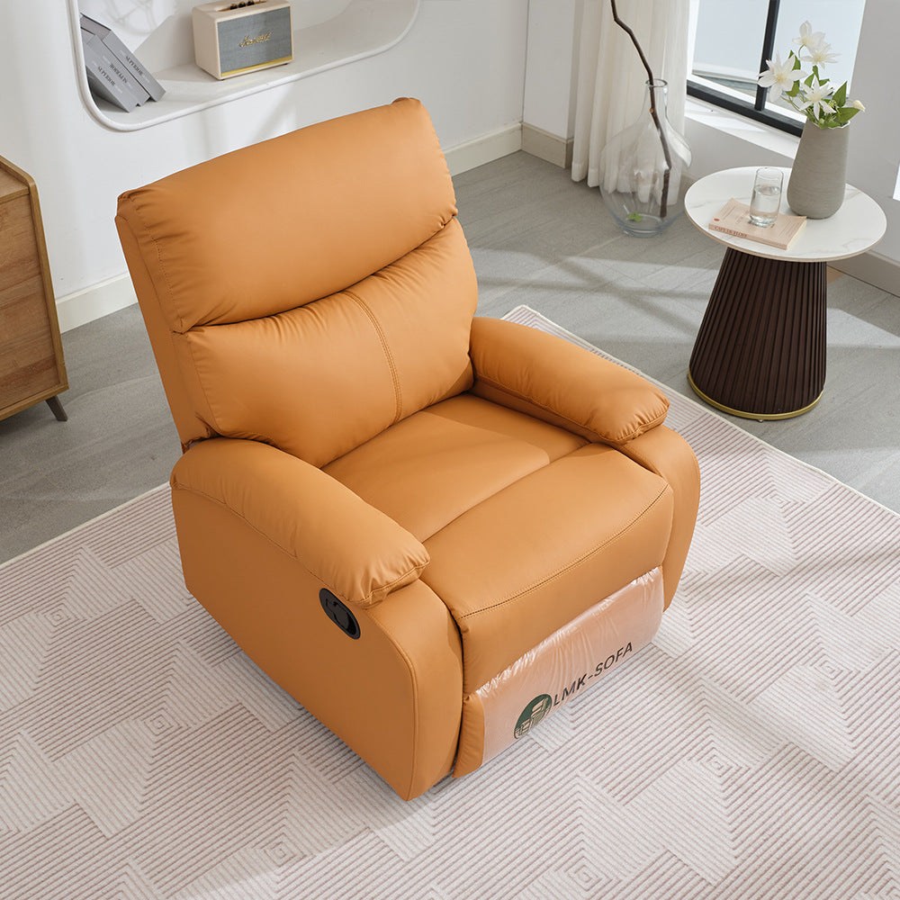 Space sofa capsule rocking sofa chair massage reclining lazy leather home lunch break electric recliner massage chair