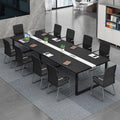 Modern simple conference bench table company negotiation office desk employee training bench workstation meeting table