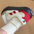 Thick soleplaid sneakers for women all year roundcasualeasiest for matchsoft soletie backniche style round toe sports casualwhite shoes
