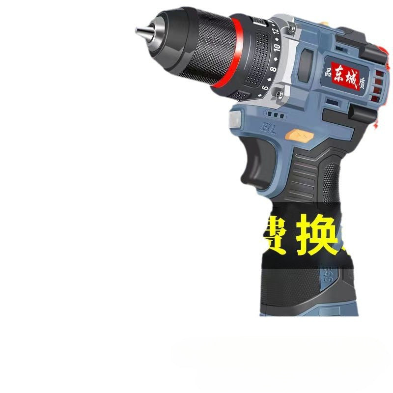 Checheng electric drill rechargeable lithium battery brushless lithium battery charging high power impact drill household electric screwdriver