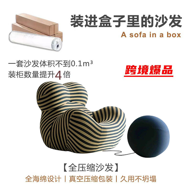 Compressiable Sofa Cross-Border Exclusive for  Compression Sofa Mom's Arms Sofa Chair