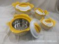 Magnolia 800ml12ml2200ml3200ml foreign trade insulated lunch box lunch box set 4pcs