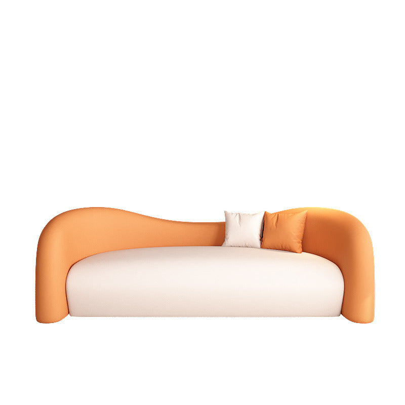Cream style beauty salon clothing store rest reception sofa hotel apartment b&b living room small apartment live broadcast sofa