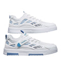 Men's winter breathable white mesh sneakers - trendy, versatile, casual athletic shoes