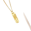 [titanium steel] fashion popular exquisite and versatile lucky tree necklace for women, niche high-end fashion clavicle chain jewelry