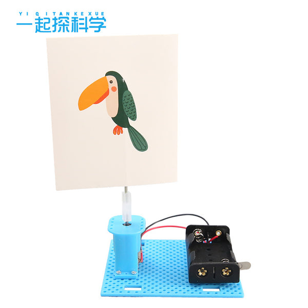 Student DIY self-made technology small production visual stay electric cage bird science experiment children's educational teaching aids