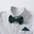 Boys' summer outfit set - lightweight, new arrival, stylish children's clothing, baby clothes, kids' summer short-sleeve two-piece trendy set