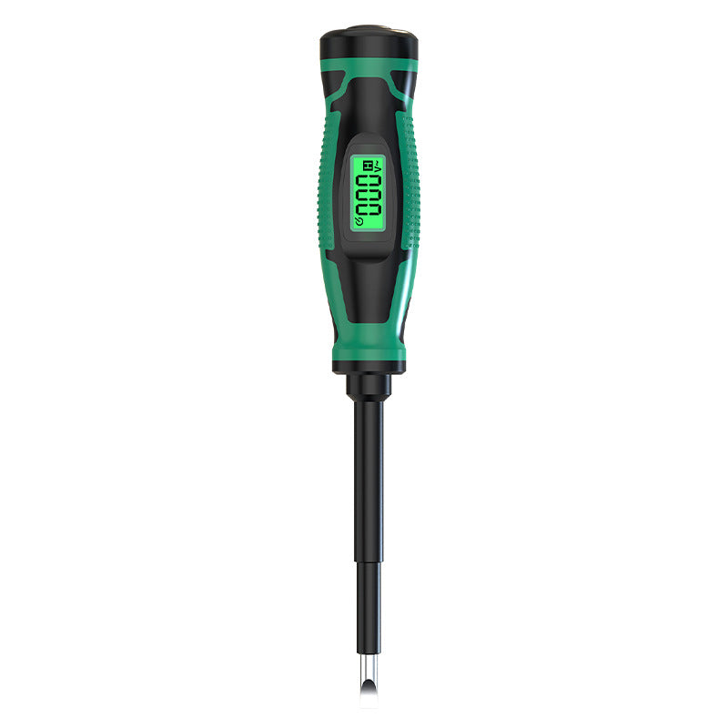 Smart digital display non-contact voltage tester screwdriver (phillips/slotted) - multifunctional electrical testing tool
