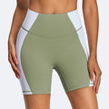 color block compression sports bra & leggings set - premium yoga outfit for women - slimming fitness tank top