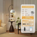 Ancient style living room floor lamp storage rack all-in-one sofa american bedroom retro bedside table atmosphere table lamp