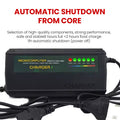 intelligent pulse battery charger 48v60v72v80v96 automatic power-off lead-acid battery car charger