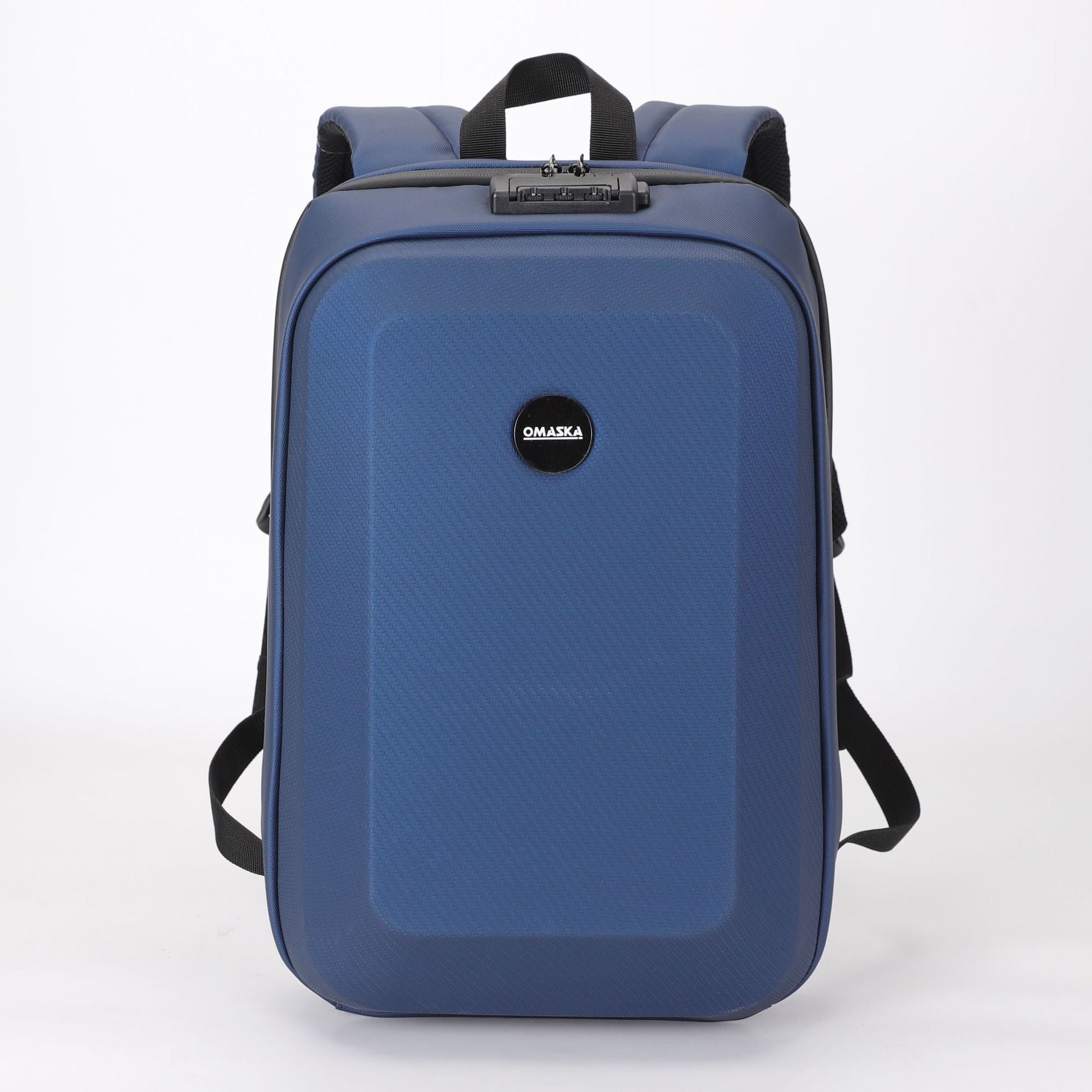 New Hard Shell Business Laptop Backpack Men's Commuter Multifunctional Anti-splashing Lightweight Backpack