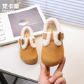 Vancahao baby winter birkenstock shoes new arrivalk-stylegirlheattech cotton shoes big kids furry shoes