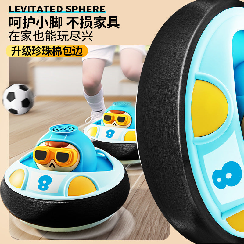Kids' electric hover soccer ball - interactive parent-child toy for boys and girls - sound & light indoor training sports birthday gift