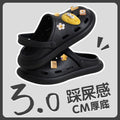 Crocs women's sandals 2023 summernew arrivalpopularthick solecute cartoon toe cap beach slippers trendy ins