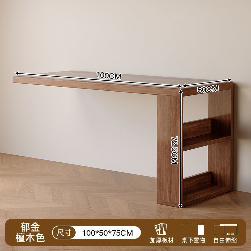 Corner desk bookshelf bookcase all-in-one table bedroom home extendable vanity corner computer desk office desk