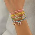 Bohemian seed bead bracelet wholesale - cross-border seashell jewelry - women's starfish bracelet - niche, high-end, and accessible luxury hand jewelry