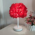 Bedroom bedside lamp champagne folding fabric princess table lamp american standard ins girl romantic wedding celebration lighting table lamp