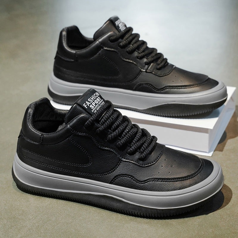 2026 spring new arrival: minimalist soft-soled, soft-leather, lightweight, non-slip casual men's shoes - trendy, versatile, sporty fashion sneakers