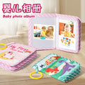 bestseller: baby cloth book - a baby's first photo album, educational early learning interactive toy, newborn keepsake