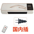 Large facial patch with heating and cooling functions and domestic plug