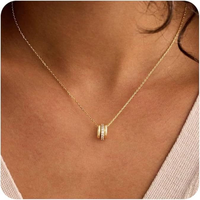 Wanxing european and american roman ring small waist pendant necklace cross-border classic casual design clavicle chain necklace wholesale