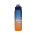 Gradient orange blue