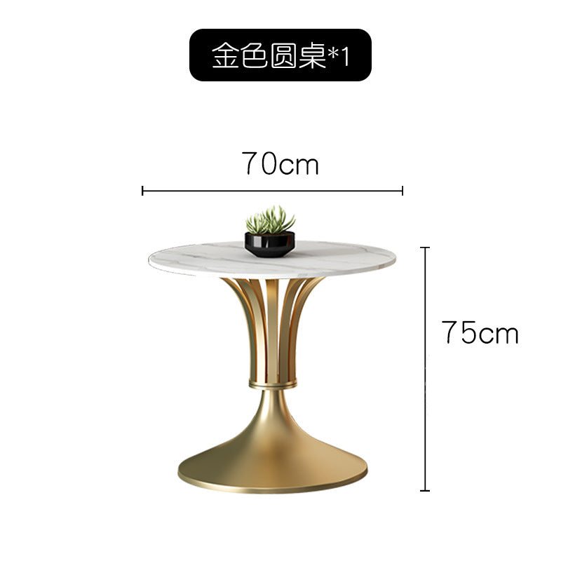 Nordic table and chair set, single sofa, hotel sales office, reception area, balcony, office break area furniture, reception