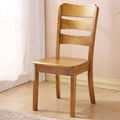 Solid wood chair backrest dining chair - comfortable for extended use - chinese style restaurant minimalist wooden dining chair