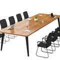 Office conference table long table minimalist modern meeting room training workstation bench small negotiation table and chair set