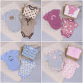 Baby short-sleeved butt-covering cotton girl boy baby triangle khaki suit jumpsuit rompers children's clothing new arrival