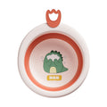 Collapsible kids' wash basin - portable newborn face wash basin - thickened plastic baby basin - household infant wash basin